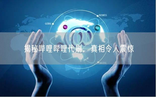揭秘哔哩哔哩代刷，真相令人震惊