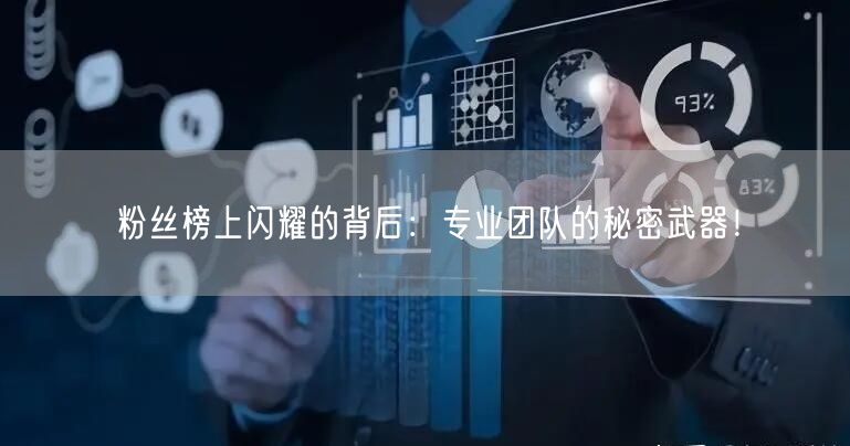 粉丝榜上闪耀的背后：专业团队的秘密武器！