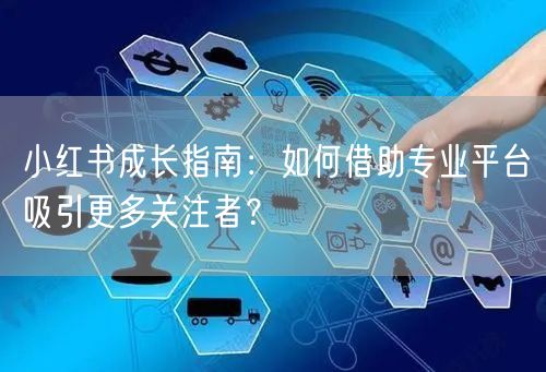 小红书成长指南：如何借助专业平台吸引更多关注者？