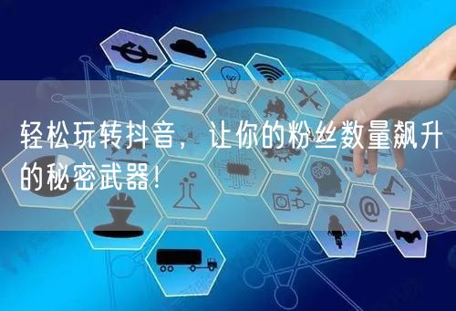 轻松玩转抖音，让你的粉丝数量飙升的秘密武器！