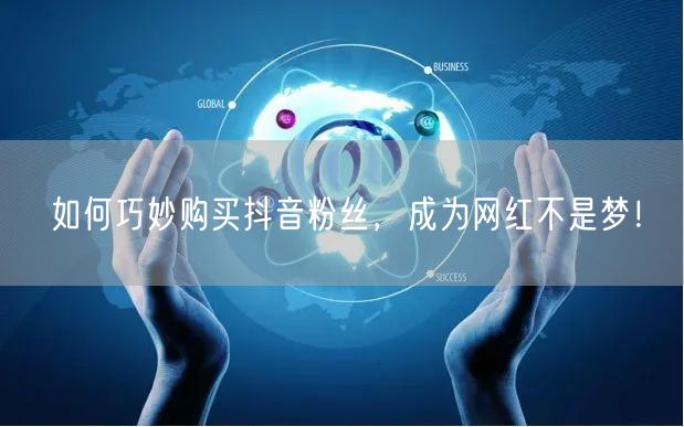 如何巧妙购买抖音粉丝，成为网红不是梦！
