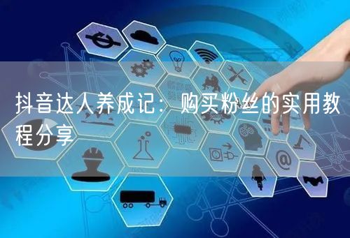 抖音达人养成记：购买粉丝的实用教程分享