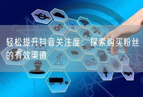 轻松提升抖音关注度：探索购买粉丝的有效渠道