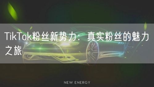 TikTok粉丝新势力：真实粉丝的魅力之旅