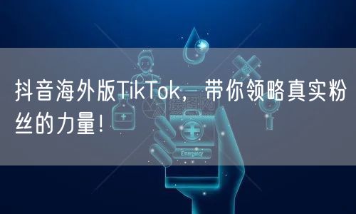抖音海外版TikTok，带你领略真实粉丝的力量！