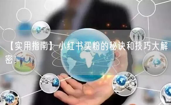 【实用指南】小红书买粉的秘诀和技巧大解密！