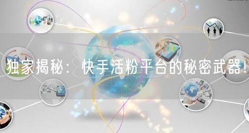 独家揭秘：快手活粉平台的秘密武器！