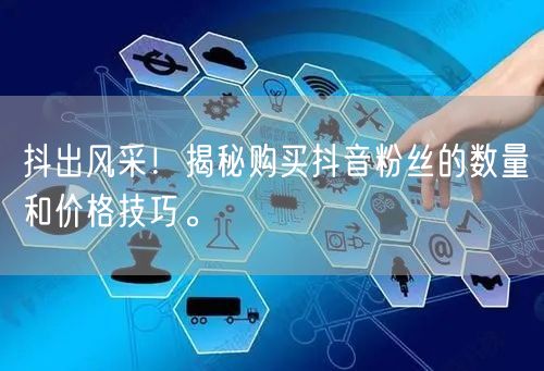 抖出风采！揭秘购买抖音粉丝的数量和价格技巧。