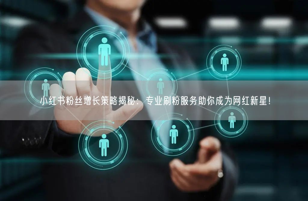 小红书粉丝增长策略揭秘：专业刷粉服务助你成为网红新星！