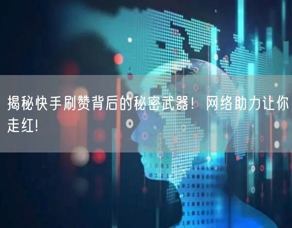 揭秘快手刷赞背后的秘密武器！网络助力让你走红!