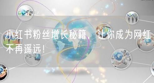 小红书粉丝增长秘籍，让你成为网红不再遥远！
