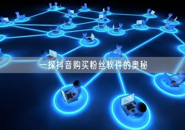 一探抖音购买粉丝软件的奥秘