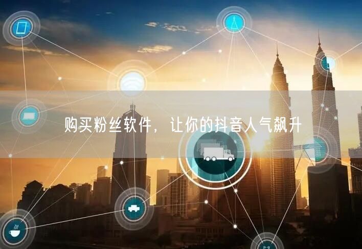 购买粉丝软件，让你的抖音人气飙升