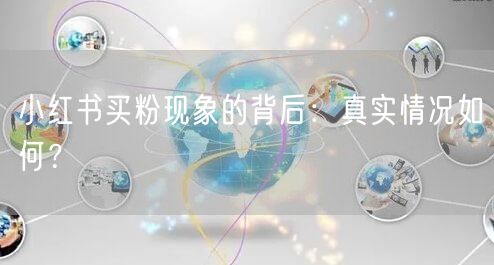 小红书买粉现象的背后：真实情况如何？
