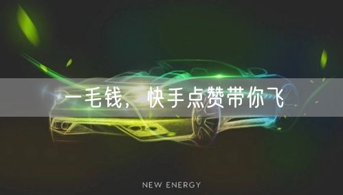 一毛钱，快手点赞带你飞