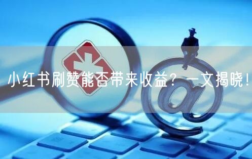 小红书刷赞能否带来收益？一文揭晓！